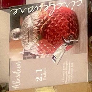 2.1 gallon crystal beverafe dispenser